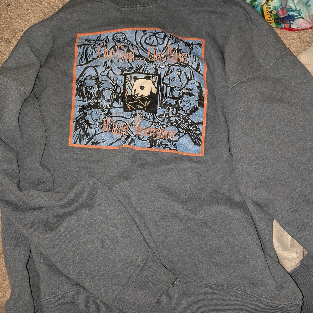 Men's Gray Graphic Sweater National Geographic